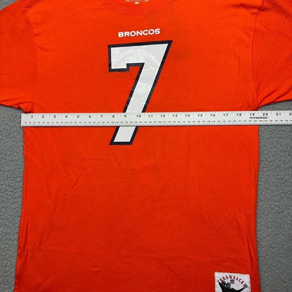Mitchell & Ness Throwbacks BNN4S Men’s Small‎ Denver Broncos #7 John Elway Shirt